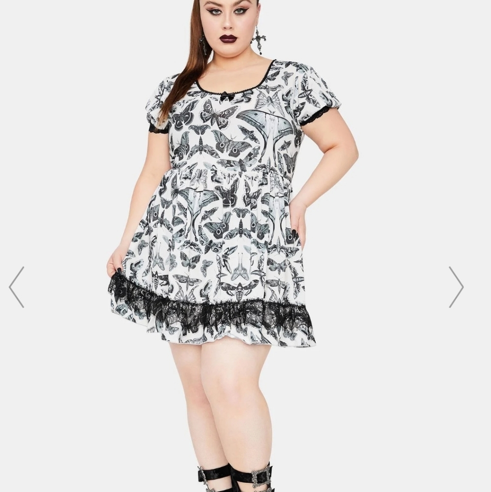 Dolls Kill Widow Moth Dress